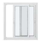 Janela de Correr 2 Folhas Alumínio Pintado Branco Sob Medida Linha 25 OGB Esquadrias