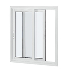 Janela de Correr 2 Folhas Alumínio Pintado Branco Sob Medida Linha 25 OGB Esquadrias