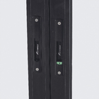 Janela de Correr 4 Folhas Alumínio Pintado Preto Sob Medida Linha 25 OGB Esquadrias