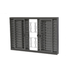 Janela de Correr Veneziana Grade Elo de Aço 1,00x1,20m CRV