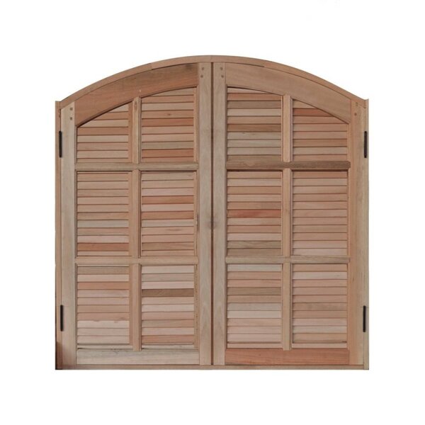 Janela De Madeira Guilhotina 120x120cm 4 Folhas Rodam  Eucali