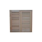 Janela De Madeira Pantográfica 100x100cm Lisa Pop Requadro Es