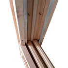 Janela De Madeira Veneziana De Correr Arco Eucalipto Batentes