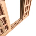 Janela De Madeira Veneziana De Correr Em Arco Padrão Cedro Es