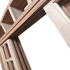 Janela De Madeira Veneziana De Correr Em Arco Padrão Cedro Es