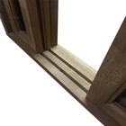 Janela De Madeira Veneziana De Correr Reto De Itaúba Esquadri