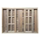 Janela De Madeira Veneziana De Correr Reto De Itaúba Esquadri