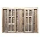 Janela De Madeira Veneziana De Correr Reto De Itaúba Esquadri