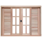 Janela De Madeira Veneziana De Correr Reto Eucalipto Bat De 1