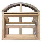 Janela De Madeira Vitro Basculante Em Arco De Itaúba Bat De 1