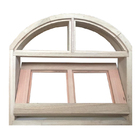 Janela De Madeira Vitro Basculante Em Arco Padrão Cedro Baten