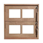 Janela De Madeira Vitro Basculante Reto De Cedro Arana Esquad