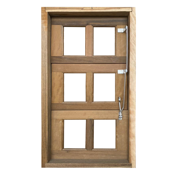 Janela De Madeira Vitro Capelinha Basculante Reto De Itaúba E