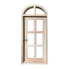 Janela De Madeira Vitro Capelinha Pivotante Em Arco Padrão Ce