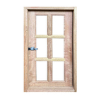 Janela De Madeira Vitro Capelinha Pivotante Reto De Cedro Ara