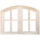 Janela De Madeira Vitro De Abrir Em Arco Padrão Cedro Esquadr