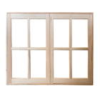 Janela De Madeira Vitro De Abrir Reto Padrão Cedro Esquadrias