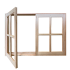 Janela De Madeira Vitro De Abrir Reto Padrão Cedro Esquadrias