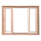 Janela De Madeira Vitro De Correr Panorâmico Reto Padrão Cedr