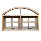 Janela De Madeira Vitro Máximo Ar 2 Módulos Em Arco De Itaúba