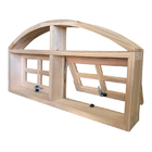 Janela De Madeira Vitro Máximo Ar 2 Módulos Em Arco Padrão Ce