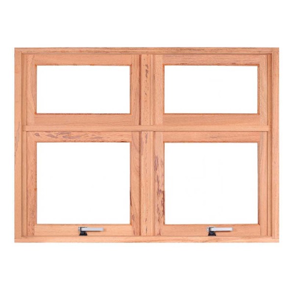 Janela De Madeira Vitro Máximo Ar 2 Módulos Panorâmico Com Ba