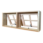 Janela De Madeira Vitro Máximo Ar 2 Módulos Reto Padrão Cedro