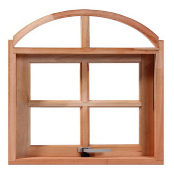 Janela De Madeira Vitro Máximo Ar Em Arco De Cedro Arana Esqu