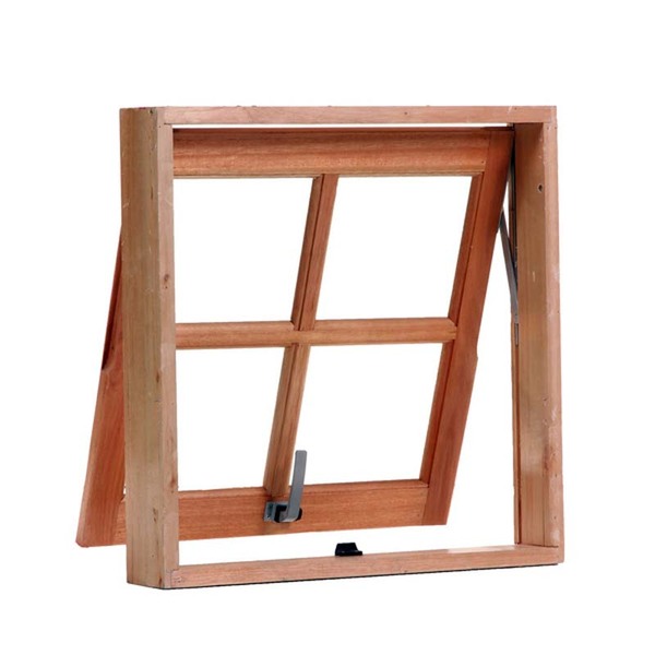 Janela De Madeira Vitro Máximo Ar Reto Padrão Cedro Esquadria