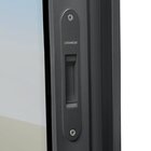 Janela Elite 2 Folhas Moveis 100 X 200 Vidro Reflex Preto