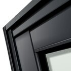 Janela Elite 4 Folhas Moveis 100 X 150 Vidro Liso Preto