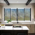 Janela Elite 4 Folhas Moveis 120 X 150 Vidro Reflex Mix Corten