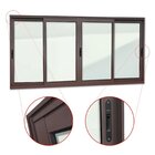 Janela Elite 4 Folhas Moveis 120 X 240 Vidro Liso Preto