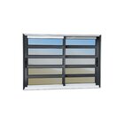 Janela Elite Com Travessas 2 Folhas Moveis 100 X 120 Vidro Re