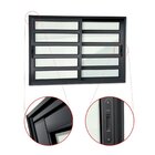 Janela Elite Com Travessas 2 Folhas Moveis 100 X 150 Vidro Li