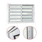 Janela Elite Com Travessas 2 Folhas Moveis 100 X 200 Vidro Li