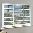 Janela Elite Com Travessas 3 Folhas Moveis Sequenciais 100 X