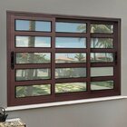 Janela Elite Com Travessas 3 Folhas Moveis Sequenciais 120 X