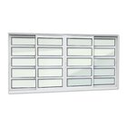 Janela Elite Com Travessas 4 Folhas Moveis 100 X 150 Vidro Li