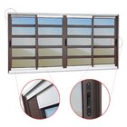 Janela Elite Com Travessas 4 Folhas Moveis 100 X 150 Vidro Re