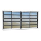 Janela Elite Com Travessas 4 Folhas Moveis 100 X 240 Vidro Re