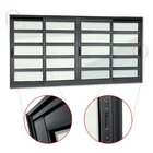 Janela Elite Com Travessas 4 Folhas Moveis 120 X 200 Vidro Li