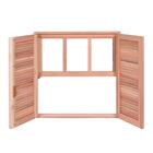 Janela Guilhotina Com Ferragem Je821 Esel 120x100x12cm