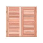 Janela Guilhotina Com Ferragem Je821 Esel 120x120x12cm