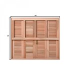 Janela Guilhotina Com Ferragem Je821 Esel 120x140x10cm