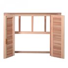 Janela Guilhotina Com Ferragem Je821 Esel 120x150x12cm