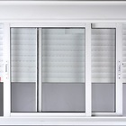 Janela Integrada Persiana De Alumínio Cor Branco 2 Folhas Mov