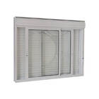 Janela Integrada Veneziana Em Alumínio 120 X 150 X 12 Cm 2 Fo