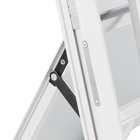 Janela Maxim-ar 0,40x0,60m Alumínio Pintado Branco Grade Quadrada Linha Vivace Artens