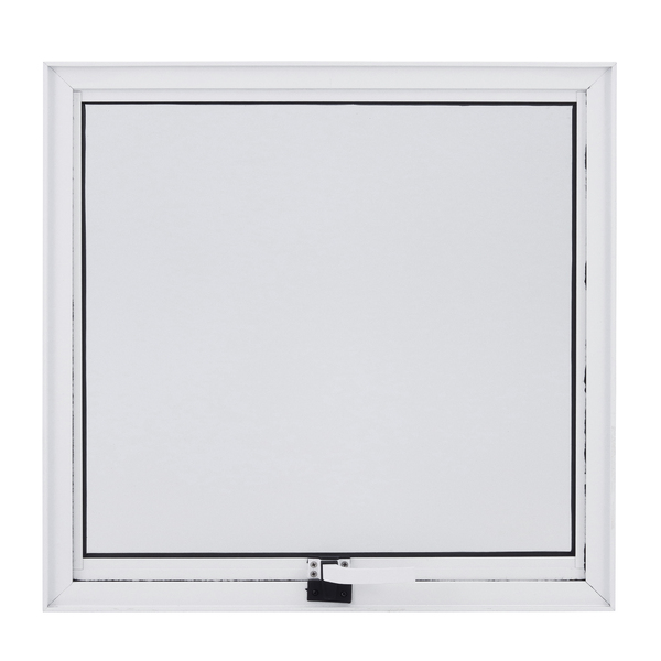 Janela Maxim-ar 0,60x0,60m Alumínio Pintado Branco Linha Vivace Artens